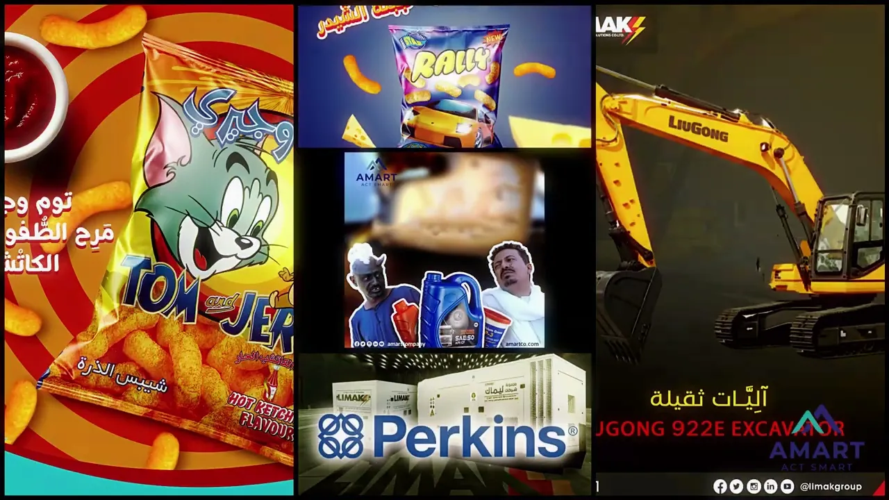 Commercial reel project still